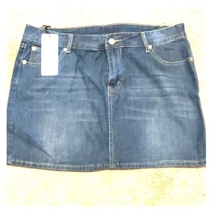 Jean skirt